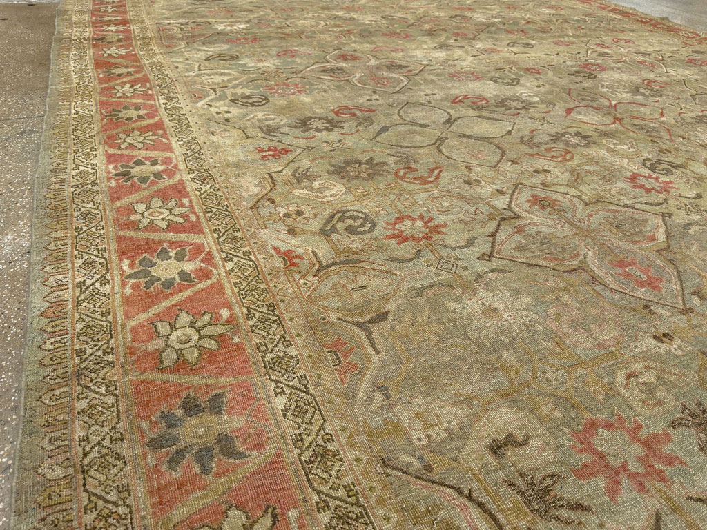 Antique Persian Bidjar Large Carpet, No.28213 - Galerie Shabab