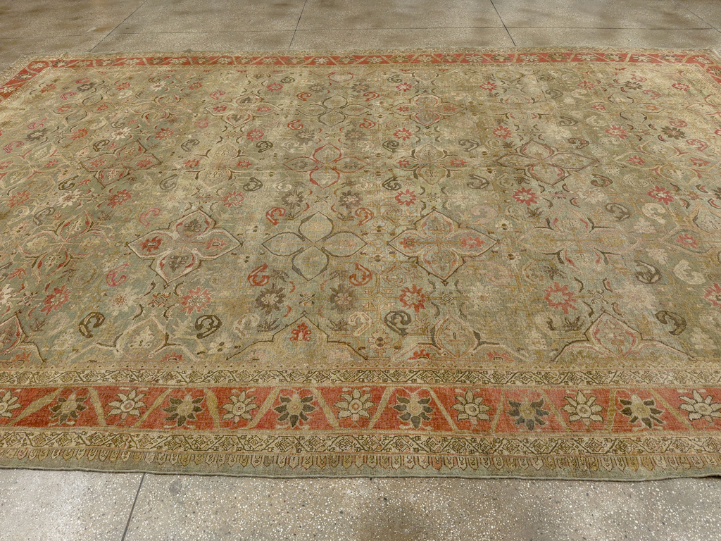 Antique Persian Bidjar Large Carpet, No.28213 - Galerie Shabab