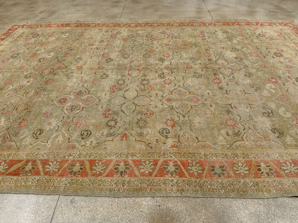 Antique Persian Bidjar Large Carpet, No.28213 - Galerie Shabab