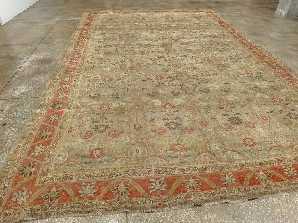 Antique Persian Bidjar Large Carpet, No.28213 - Galerie Shabab
