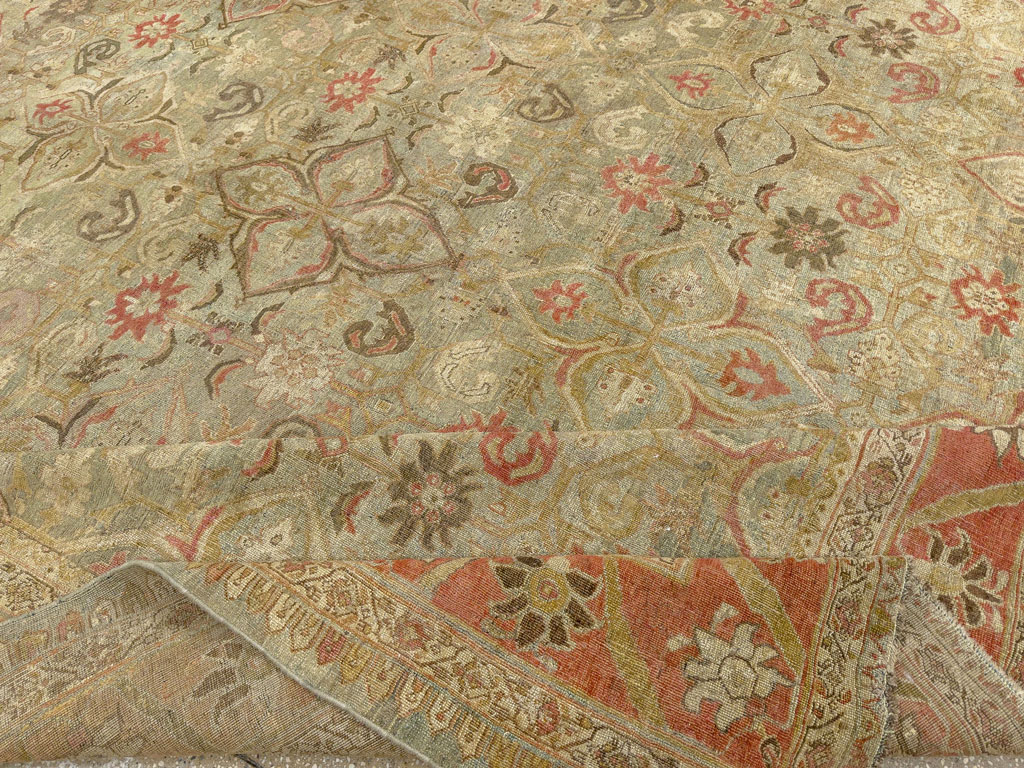 Antique Persian Bidjar Large Carpet, No.28213 - Galerie Shabab