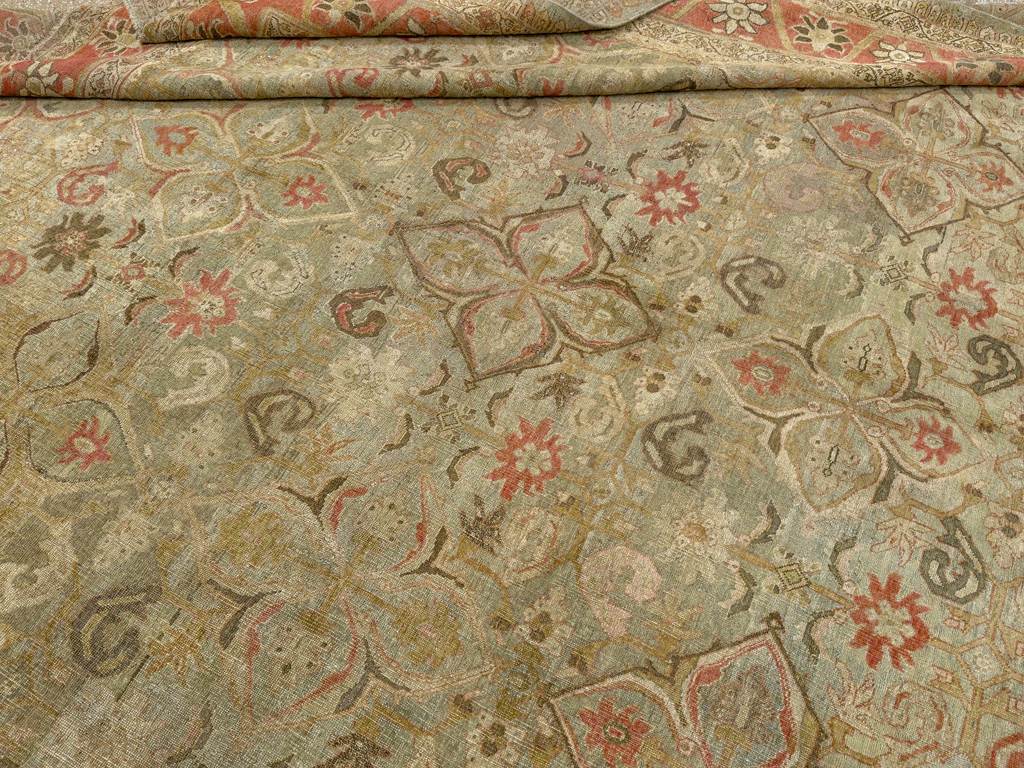 Antique Persian Bidjar Large Carpet, No.28213 - Galerie Shabab