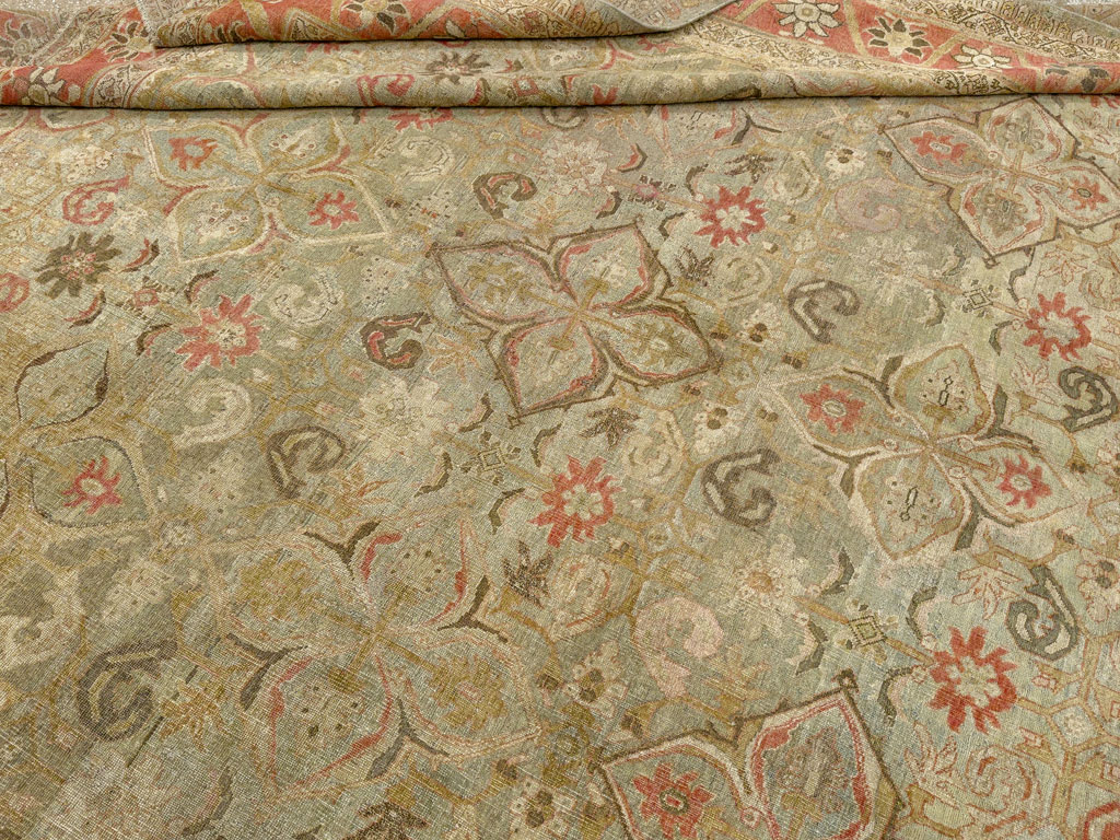 Antique Persian Bidjar Large Carpet, No.28213 - Galerie Shabab