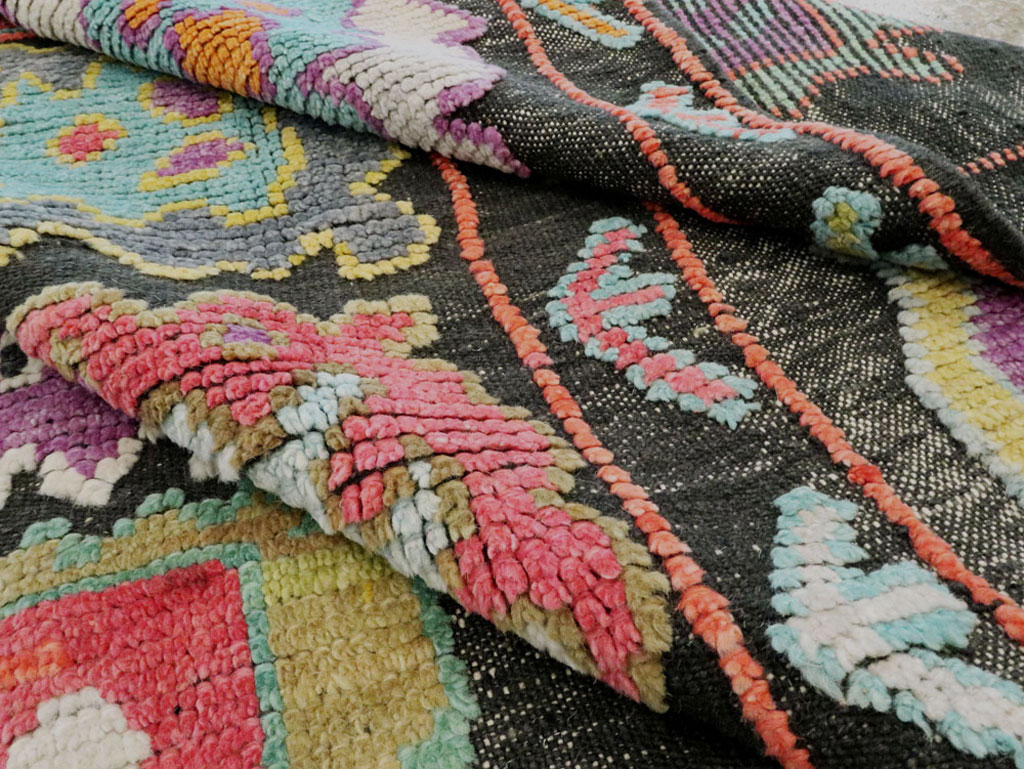 Modern Turkish Souf Oushak Carpet, No.28216 - Galerie Shabab