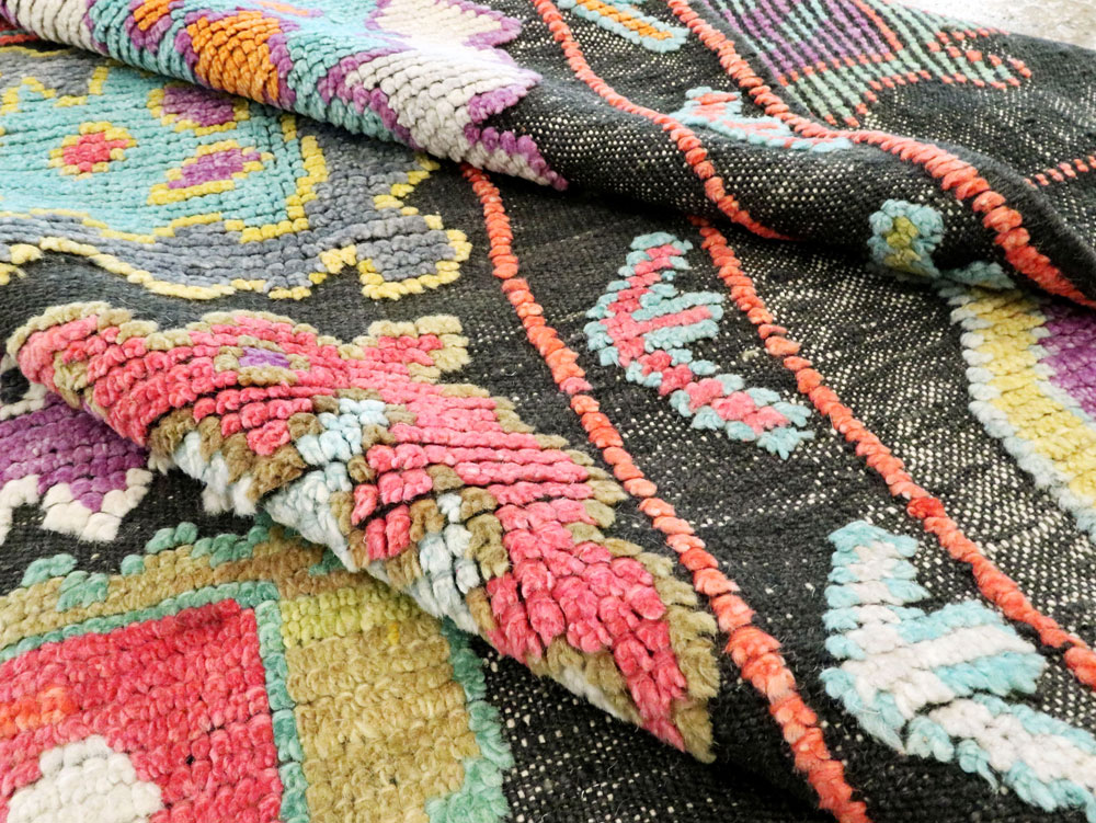 Modern Turkish Souf Oushak Carpet, No.28216 - Galerie Shabab