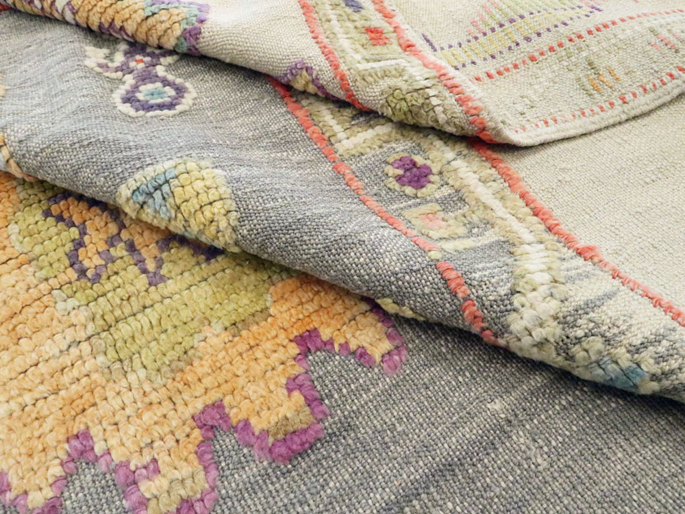 Contemporary Turkish Oushak Carpet, No.28218 - Galerie Shabab