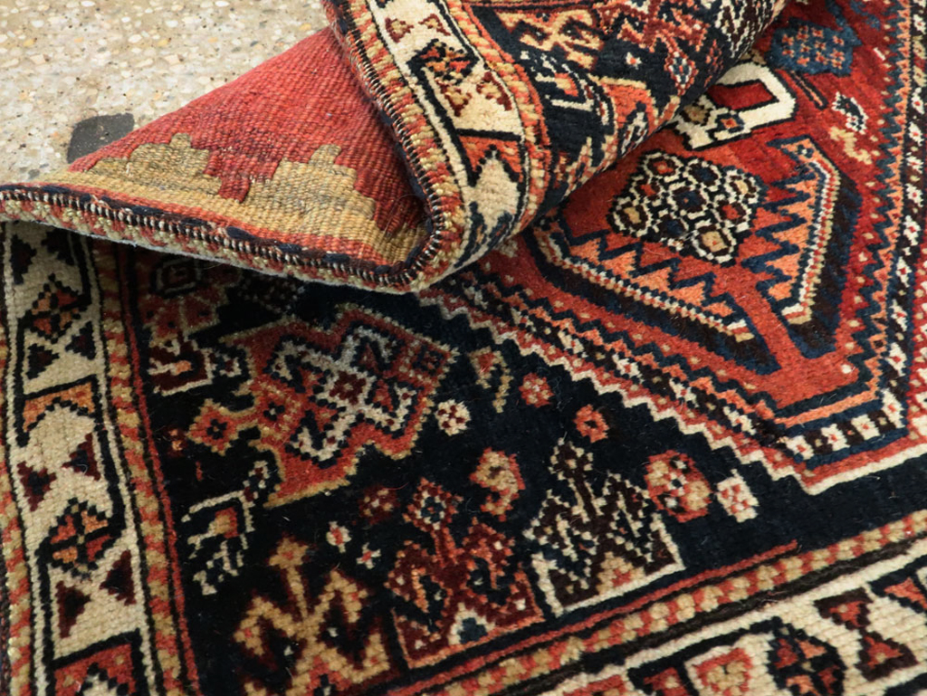 Antique Persian Bag Face, No.28219 - Galerie Shabab