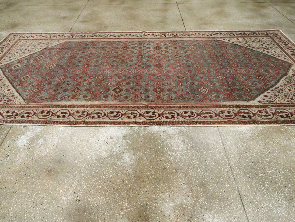 Antique Persian Malayer Gallery Carpet, No.28227 - Galerie Shabab