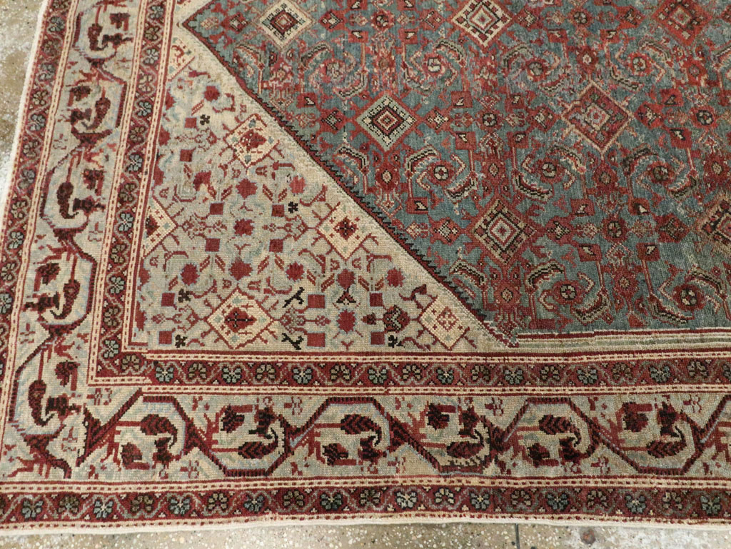 Antique Persian Malayer Gallery Carpet, No.28227 - Galerie Shabab