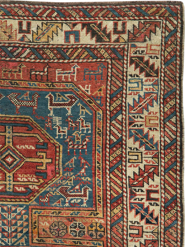 Antique Shirvan Rug, No.28229 - Galerie Shabab