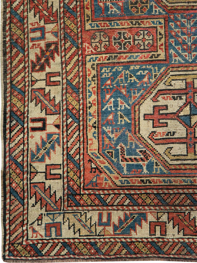 Antique Shirvan Rug, No.28229 - Galerie Shabab