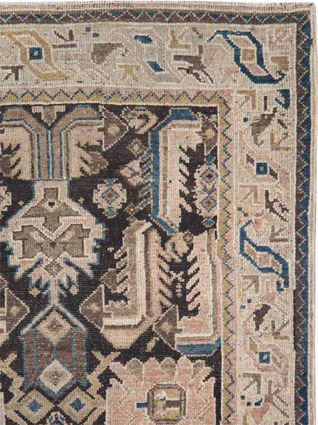 Vintage Persian Malayer Rug, No.28232 - Galerie Shabab