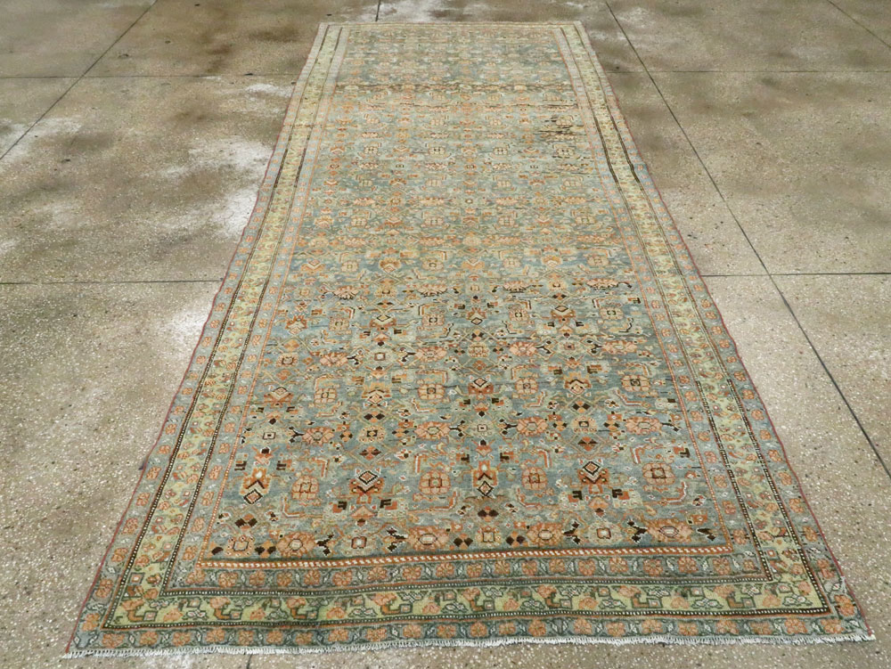 Antique Persian Bidjar Gallery Carpet, No.28236 - Galerie Shabab
