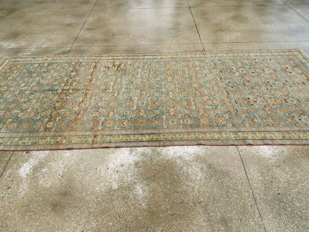 Antique Persian Bidjar Gallery Carpet, No.28236 - Galerie Shabab
