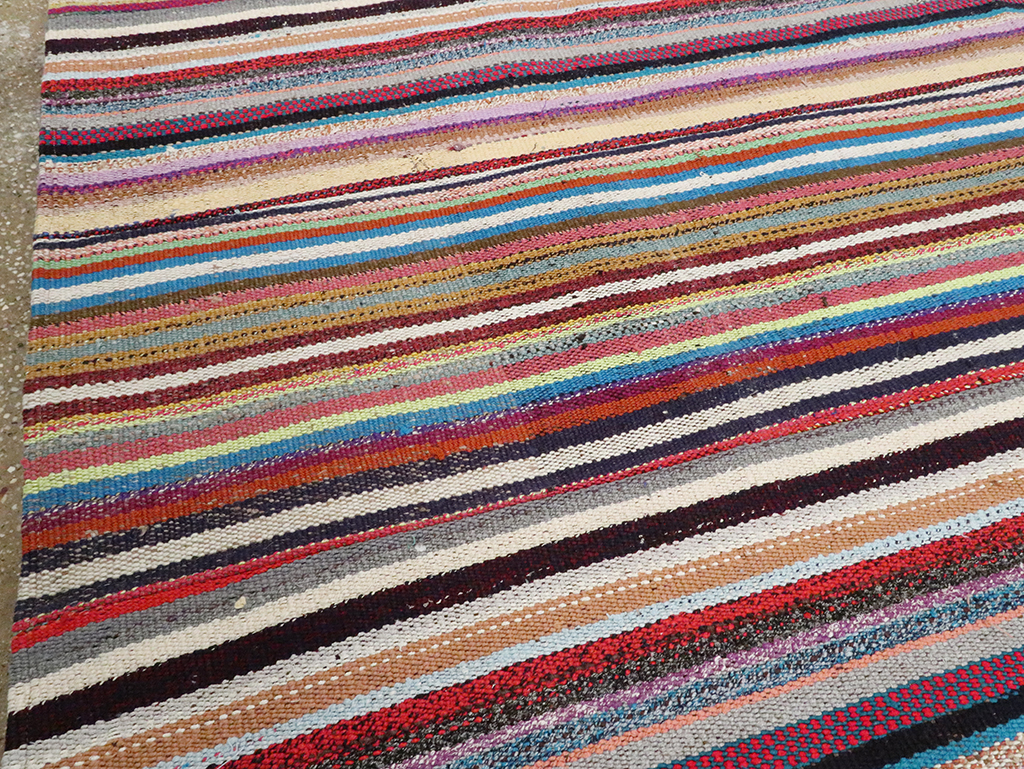Vintage Turkish Flatweave Kilim , No.28251 - Galerie Shabab