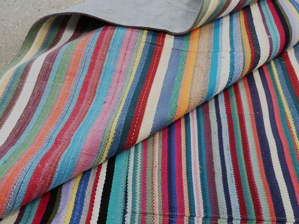 Modern Turkish Flatweave Kilim , No.28254 - Galerie Shabab