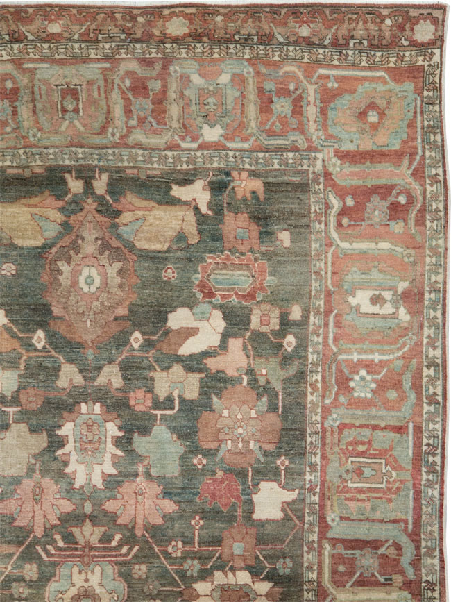 Antique Persian Bakhitari Carpet, No.28259 - Galerie Shabab