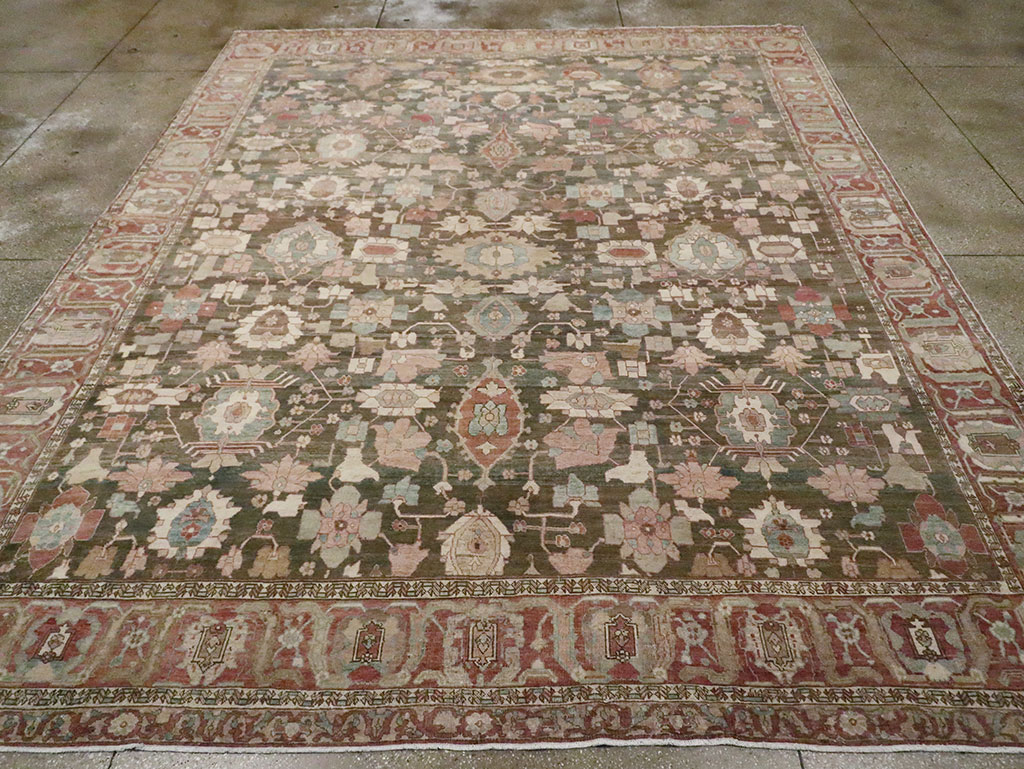 Antique Persian Bakhitari Carpet, No.28259 - Galerie Shabab