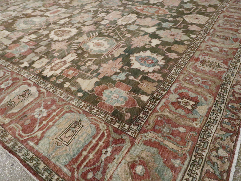 Antique Persian Bakhitari Carpet, No.28259 - Galerie Shabab