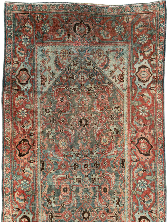 Antique Persian Bidjar Long Runner, No.28260 - Galerie Shabab