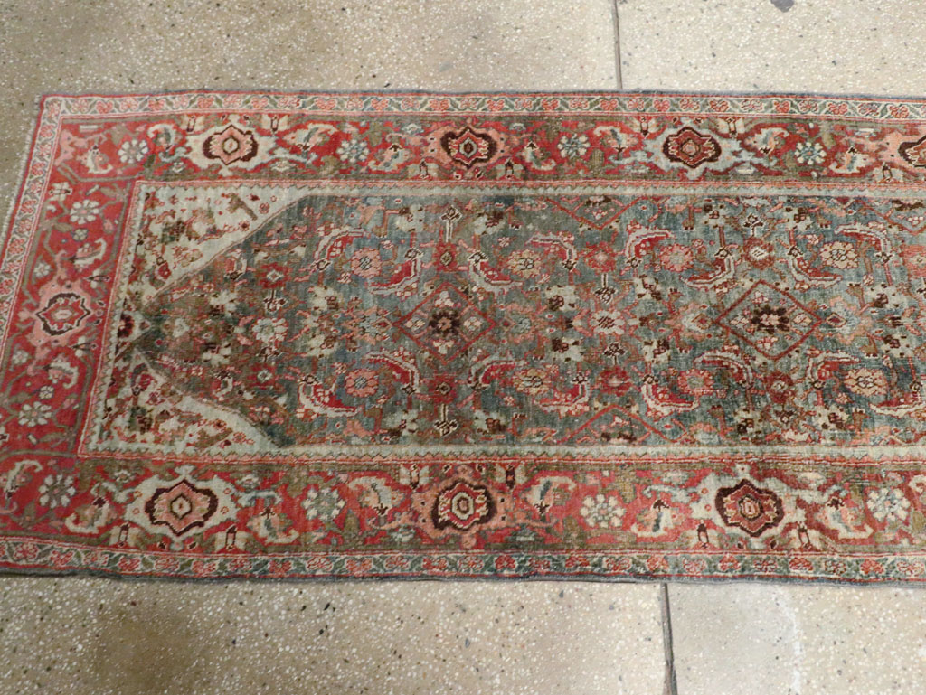 Antique Persian Bidjar Long Runner, No.28260 - Galerie Shabab