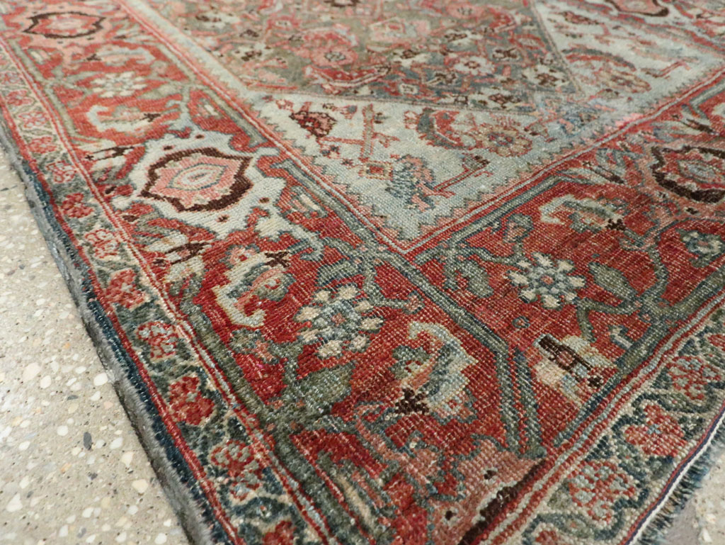 Antique Persian Bidjar Long Runner, No.28260 - Galerie Shabab