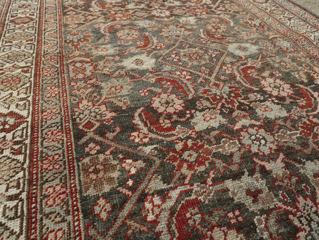 Antique Persian Bidjar Runner, No.28261 - Galerie Shabab