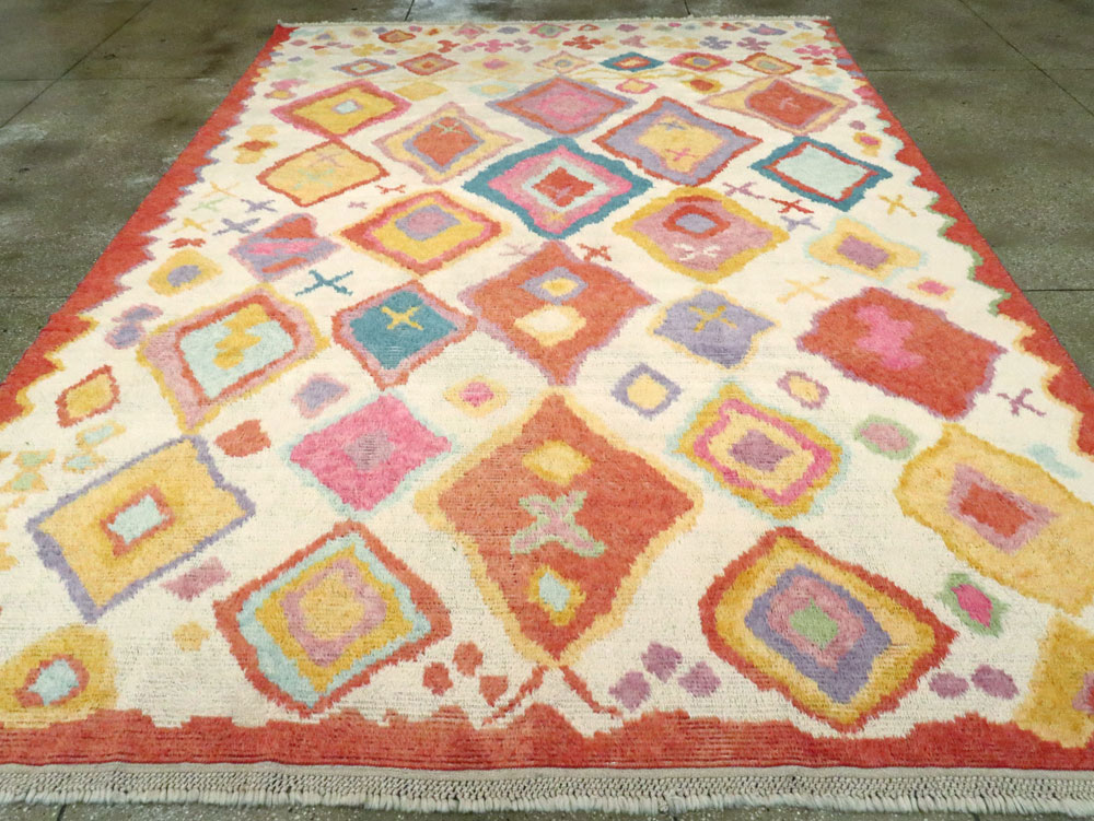 Modern Tulu Carpet, No.28275 - Galerie Shabab