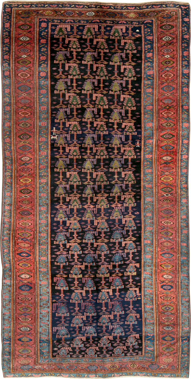 Antique Kurd Bidjar Gallery Carpet, No.28279 - Galerie Shabab