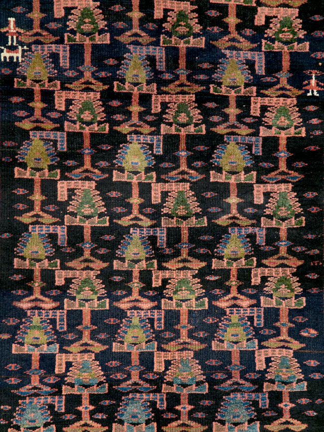 Antique Kurd Bidjar Gallery Carpet, No.28279 - Galerie Shabab