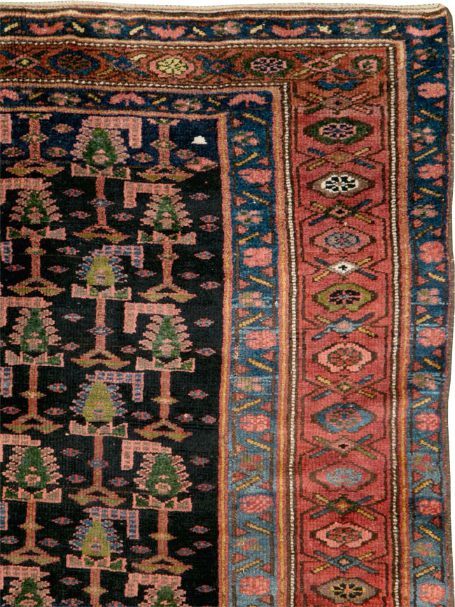 Antique Kurd Bidjar Gallery Carpet, No.28279 - Galerie Shabab