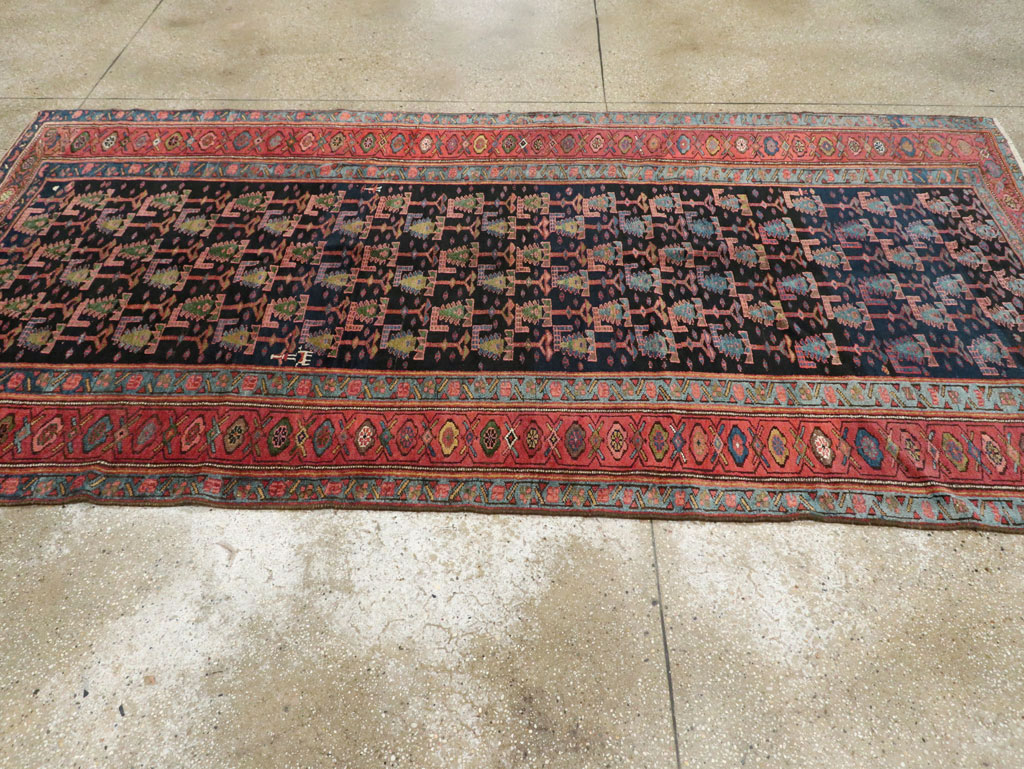 Antique Kurd Bidjar Gallery Carpet, No.28279 - Galerie Shabab