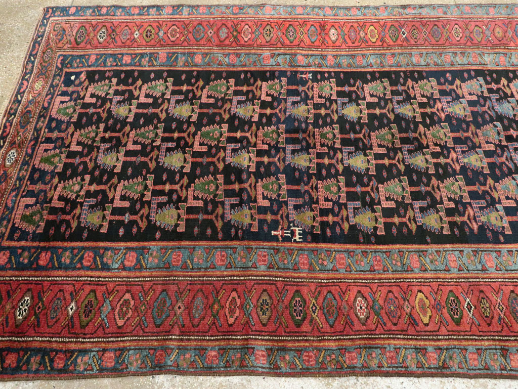 Antique Kurd Bidjar Gallery Carpet, No.28279 - Galerie Shabab