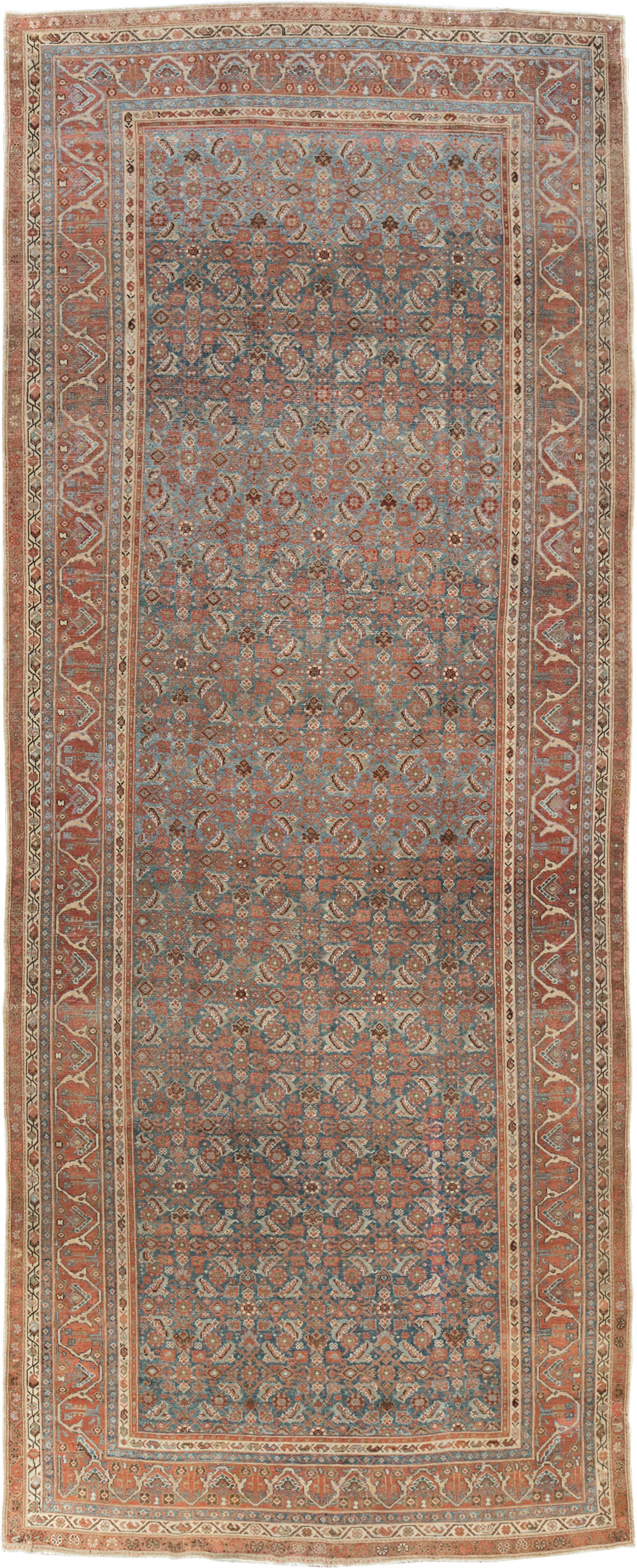 Antique Persian Malayer Long Gallery Carpet, No.28280 - Galerie Shabab