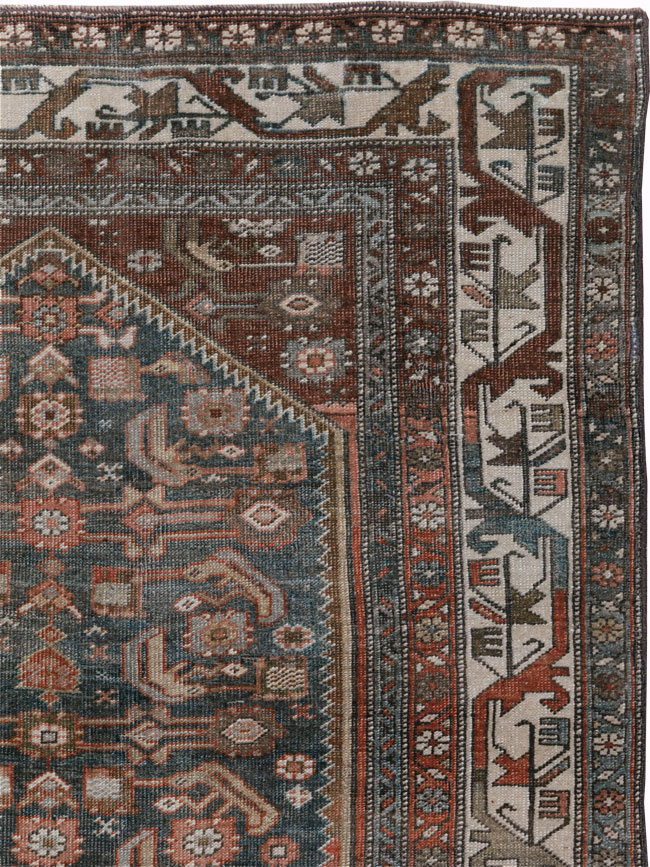 Antique Persian Bidjar Rug, No.28284 - Galerie Shabab