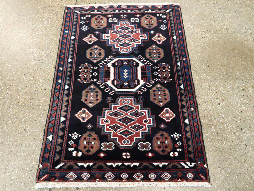 Vintage Persian Malayer Rug, No.28285 - Galerie Shabab