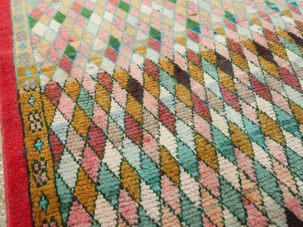 Vintage Persian Mahal Rug, No.28287 - Galerie Shabab