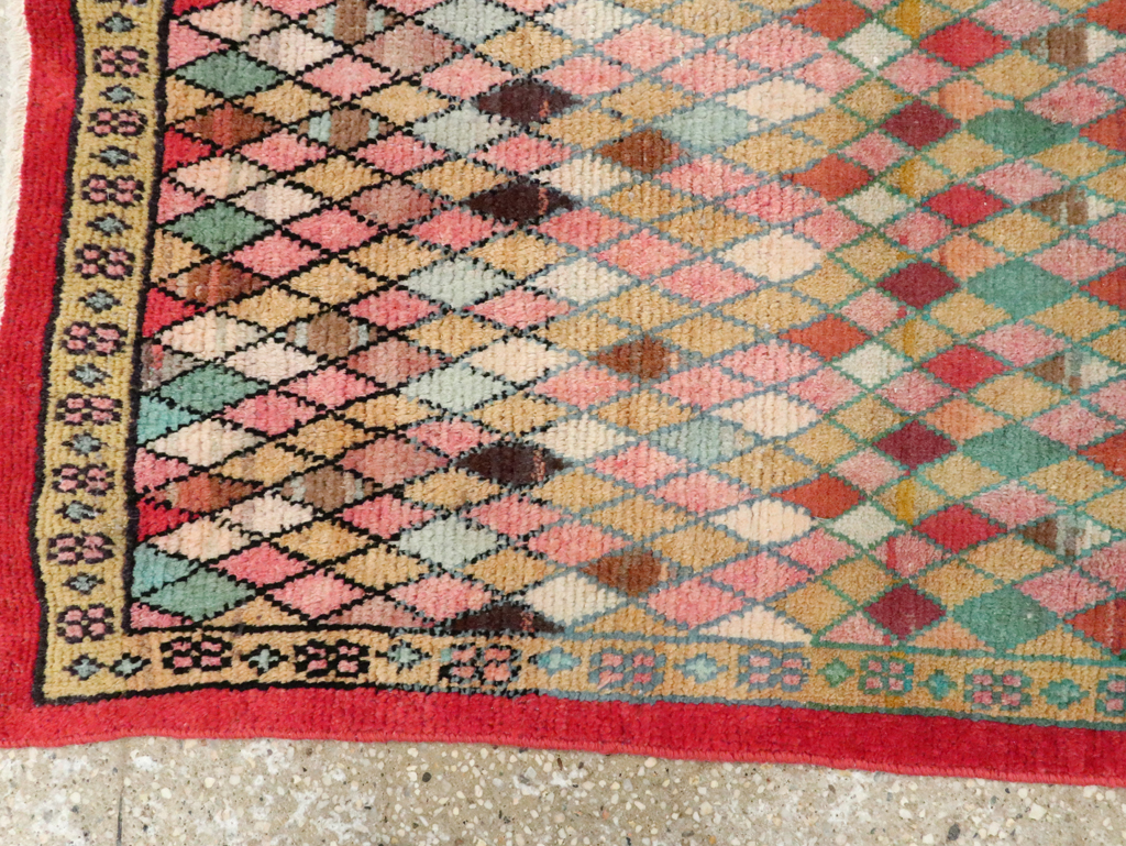 Vintage Persian Mahal Rug, No.28287 - Galerie Shabab