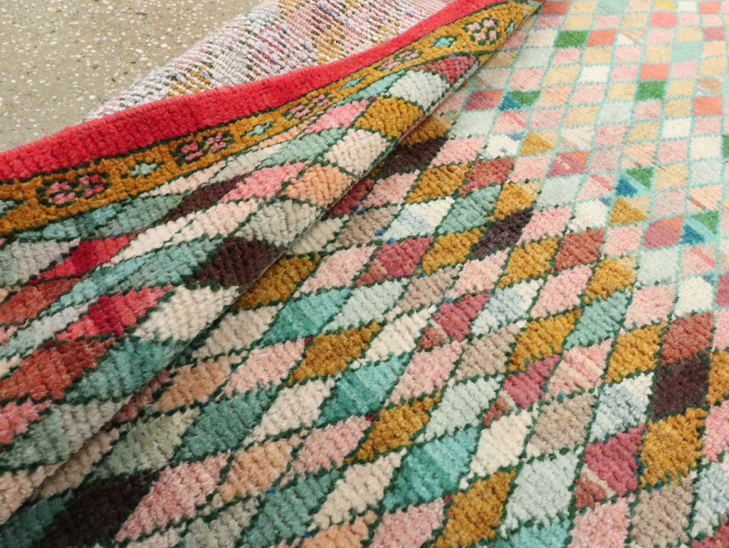 Vintage Persian Mahal Rug, No.28287 - Galerie Shabab