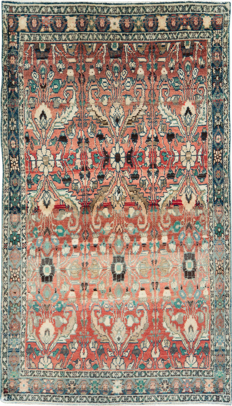 Vintage Persian Hamadan Rug, No.28288 - Galerie Shabab