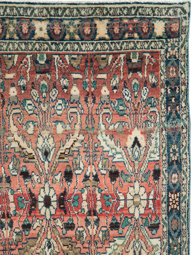 Vintage Persian Hamadan Rug, No.28288 - Galerie Shabab