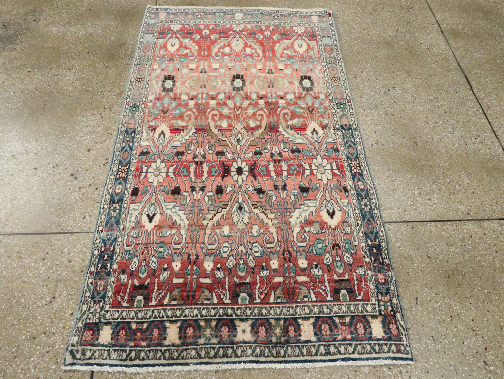Vintage Persian Hamadan Rug, No.28288 - Galerie Shabab