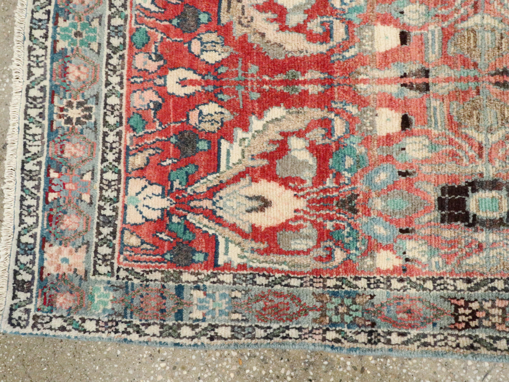 Vintage Persian Hamadan Rug, No.28288 - Galerie Shabab
