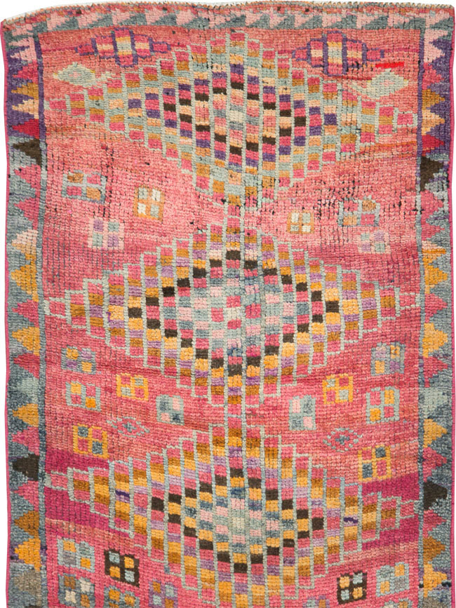 Vintage Turkish Anatolian Runner, No.28289 - Galerie Shabab