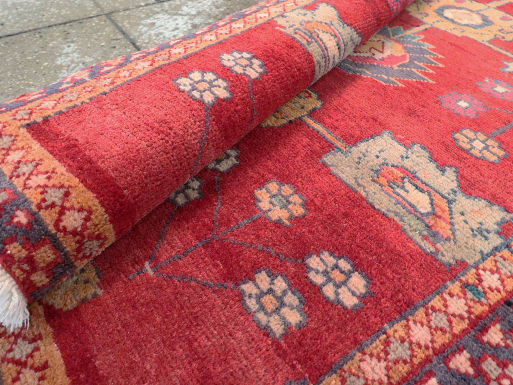 Vintage Persian Mahal Rug, No.28290 - Galerie Shabab
