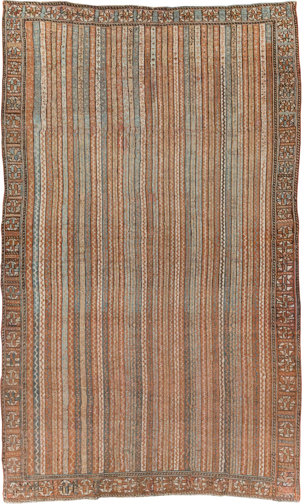 Antique Persian Tribal Qashqai Accent Rug, No.28291 - Galerie Shabab