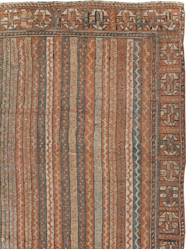 Antique Persian Tribal Qashqai Accent Rug, No.28291 - Galerie Shabab