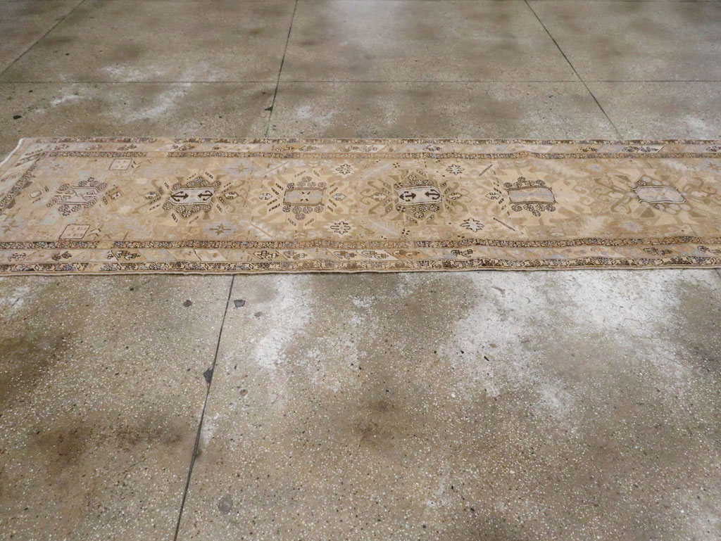 Vintage Persian Heriz Runner (Pair: 1 of 2), No.28293 - Galerie Shabab