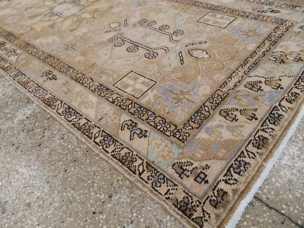 Vintage Persian Heriz Runner (Pair: 1 of 2), No.28293 - Galerie Shabab