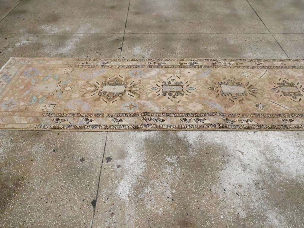 Vintage Persian Heriz Runner (Pair: 2 of 2), No.28294 - Galerie Shabab